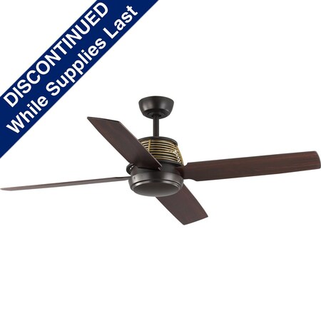 Progress Lighting Shaffer Collection 56" Four-Blade 56" Ceiling Fan P2590-129